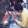 Stringing of Pote - Beads