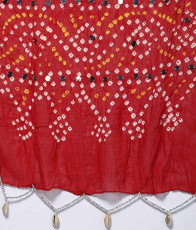 Rajasthani-Sarees-Red-Cotton-Bandhani-SDL189208815-2-0c44c