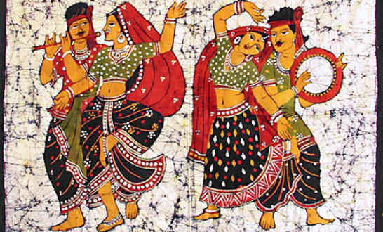 Batik of Shanti Niketan, West Bengal