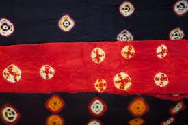 Thigma/ Tie-Dye Technique on Wool of Ladakh