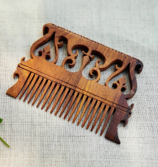 Wooden Comb and Hair Ornaments of Tamil Nadu