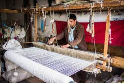 Wool – Spinning, Weaving, Knitting of Gujarat