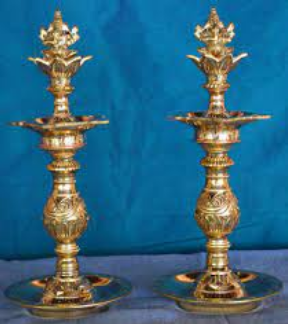 Nachiarkoil Kuthuvilakku/ Nachiarkoil Lamp of Tamil Nadu