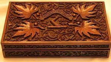 Walnut Wood Carving of Kashmir